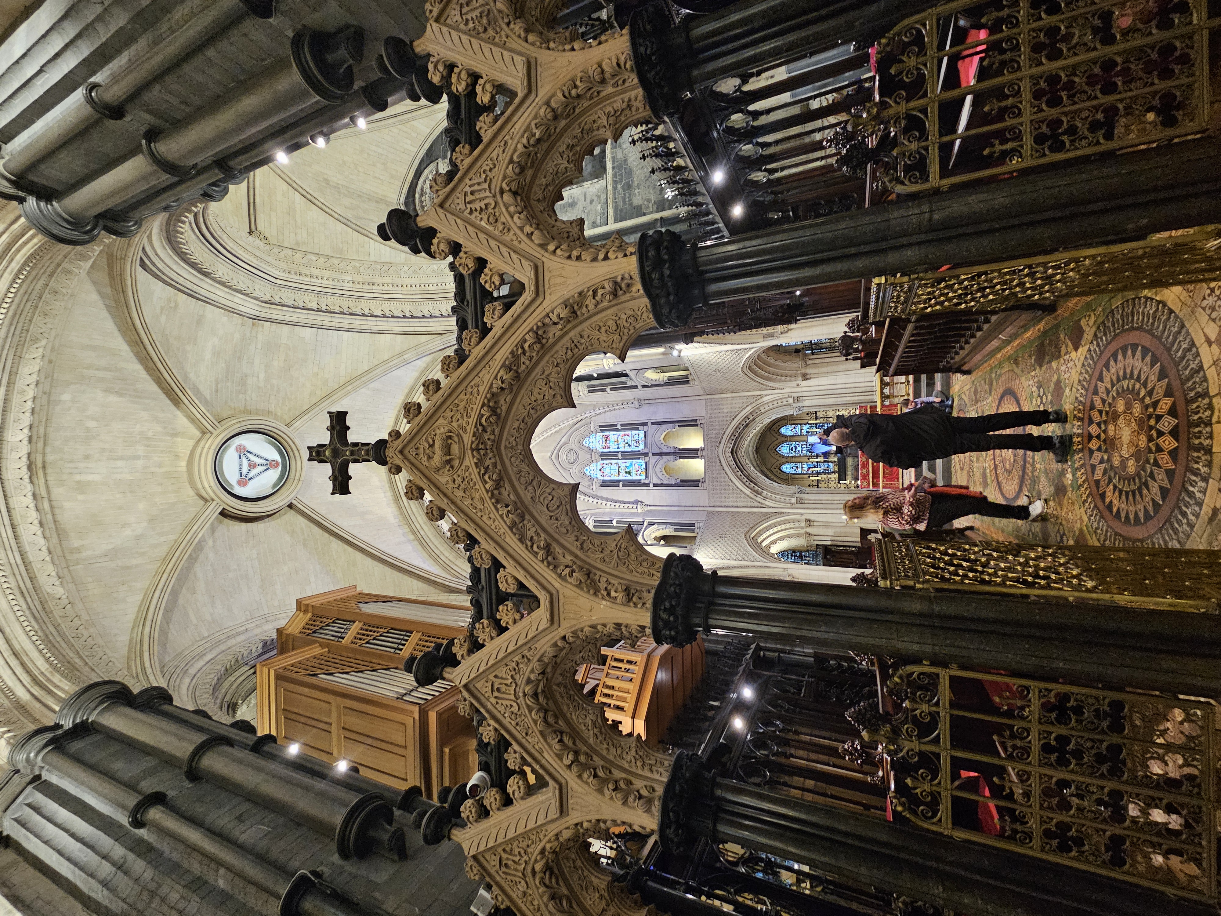 Choir area inside Church of Christ in Ireland